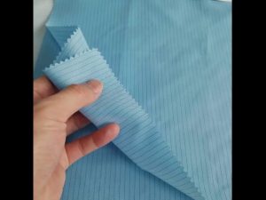 100% polyester electrically conductive carbon fiber fabric