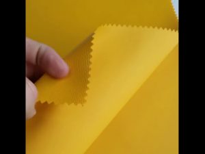 100% polyester material oxford PVC lamination backpack fabric