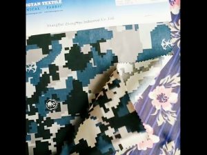 1000D nylon cordura water resistant camouflage fabric
