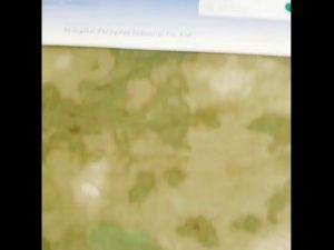 1000D nylon oxford water resistant camouflage PU coated fabric