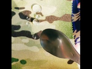 1000D nylon water resistant woodland camouflage fabric for military backpack