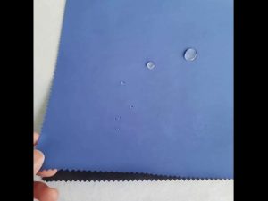 High quality jacket raincoat fabric waterproof flexible fabric