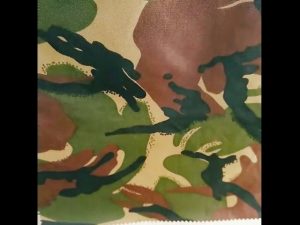 camouflage printed waterproof ripstop nylon oxford uniform military fabric