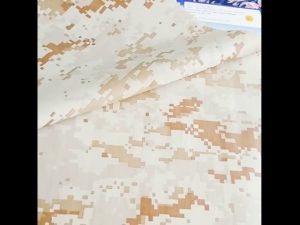 good quality camouflage pattern 100% nylon fabric military use safety